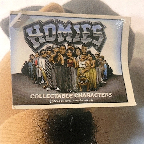 NWT Vintage Homies 2002  Willie G Plush Stuffed Toy Peek-a-Boo RARE W/Tag - Picture 6 of 8